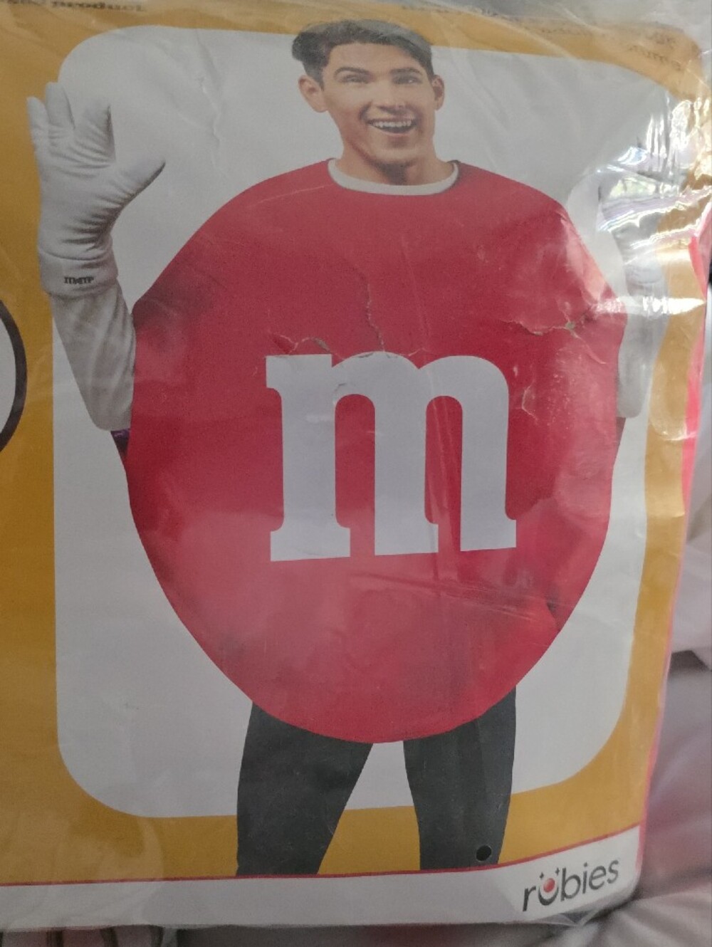 M&M's Red Candy Costume for Adult - Picture 4 of 4